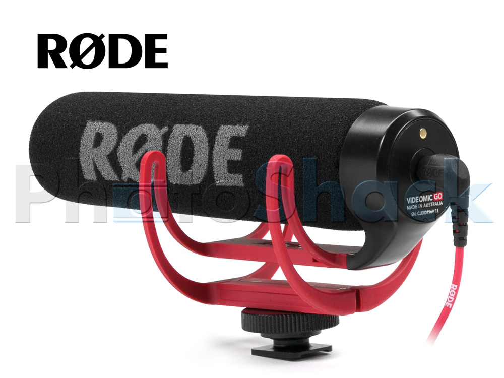 Rode VideoMic GO Lightweight OnCamera Microphone