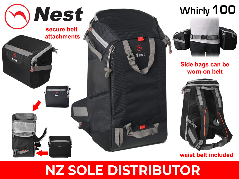 Camera Transformer Backpack- NEST WHIRLY