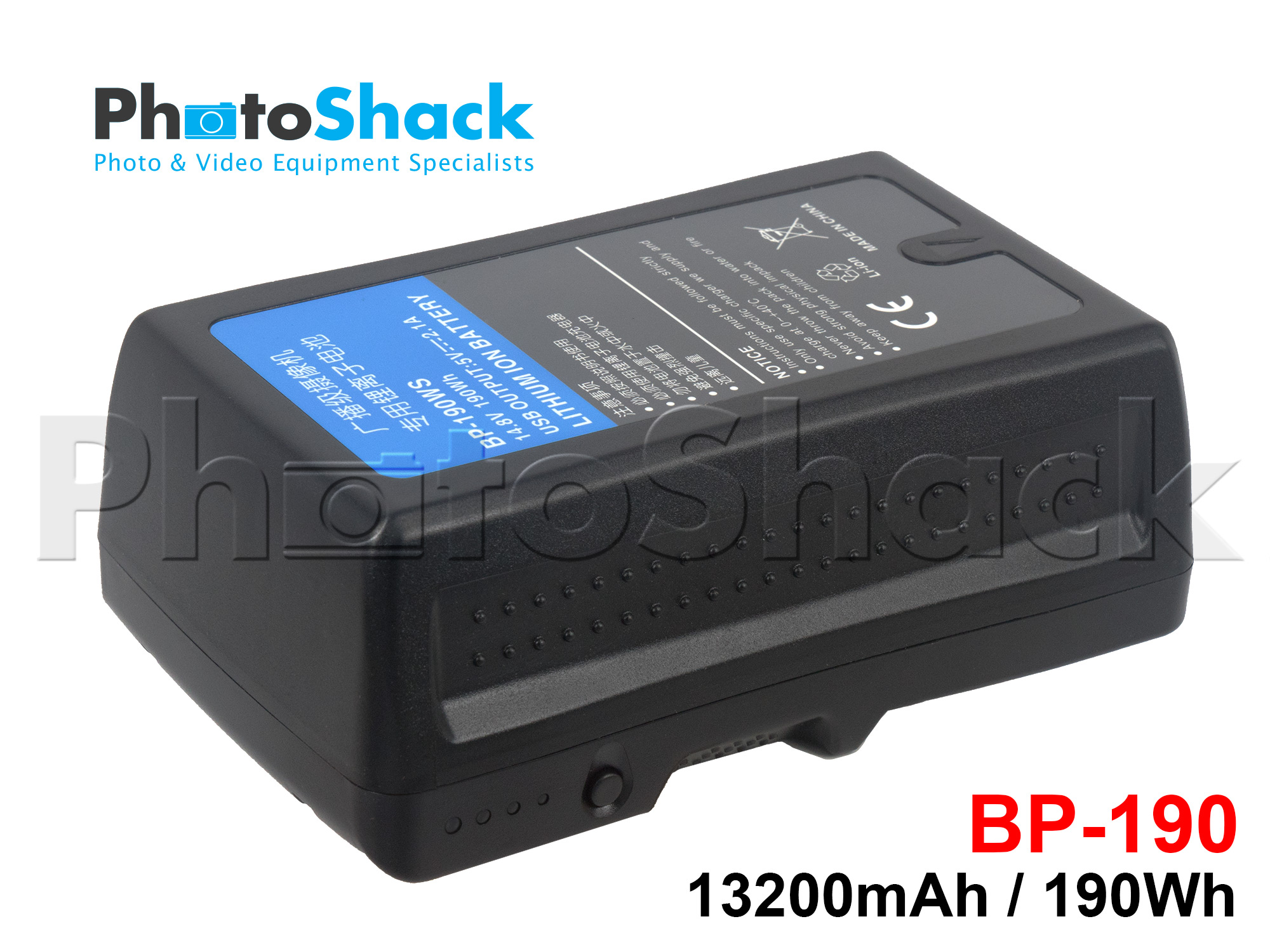 V-lock Battery - 13200mAh 190Wh - BP-190
