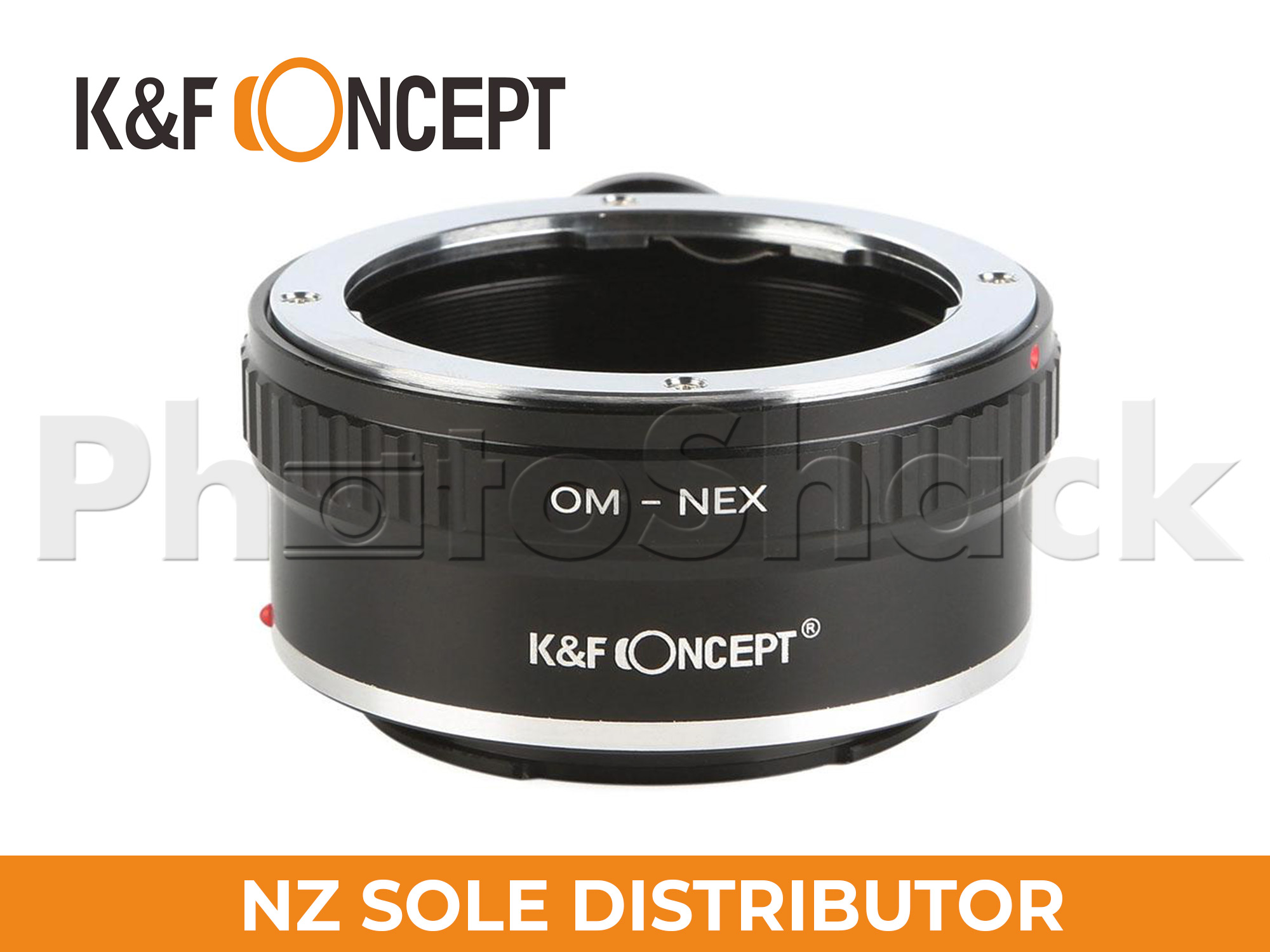 K&F Concept Olympus OM Lenses to Sony E Mount Camera Adapter w/ Tripod Mount