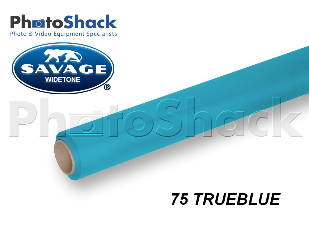 SAVAGE Paper Backdrop Full Roll - 75 True Blue