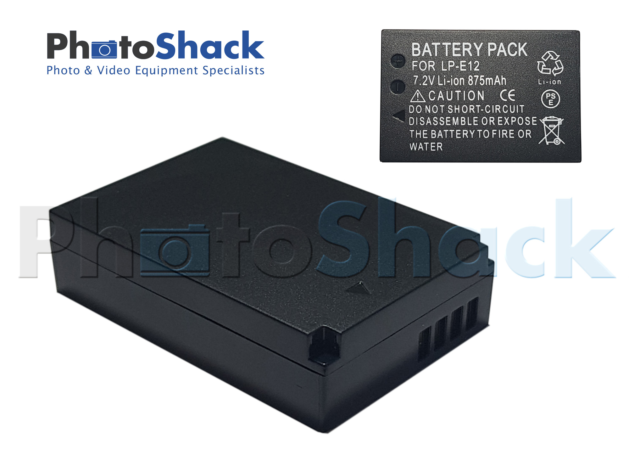 LPE12 Camera Battery for Canon Cameras
