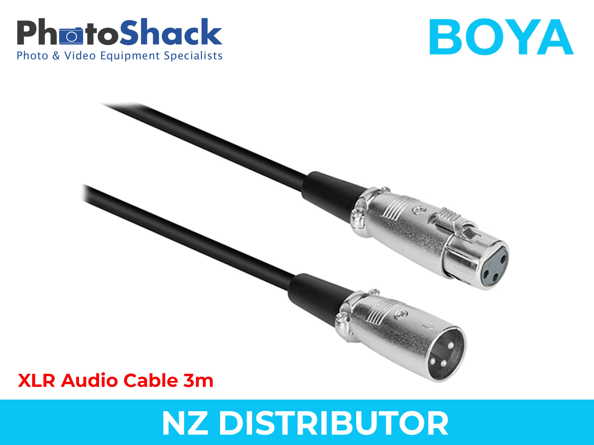 Boya XLR Audio Cable 3m