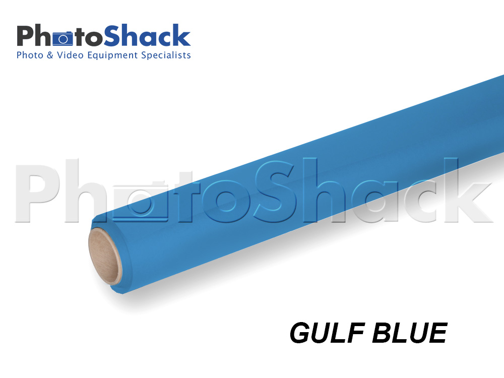 Paper Background Roll - Gulf Blue