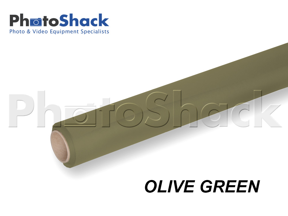 Paper Background Roll - Olive Green
