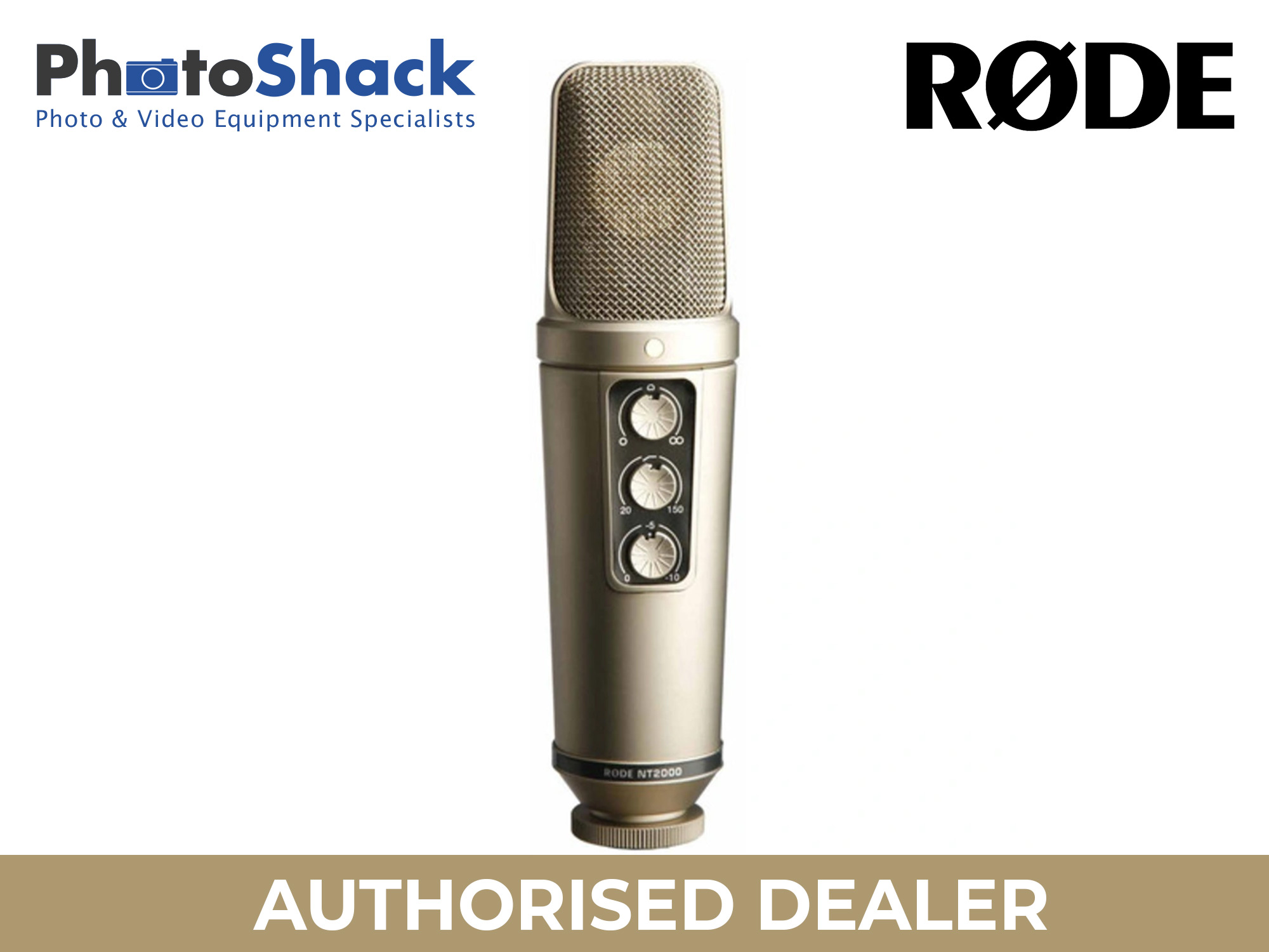 RODE NT2000 Versatile Large-diaphragm Condenser Microphone