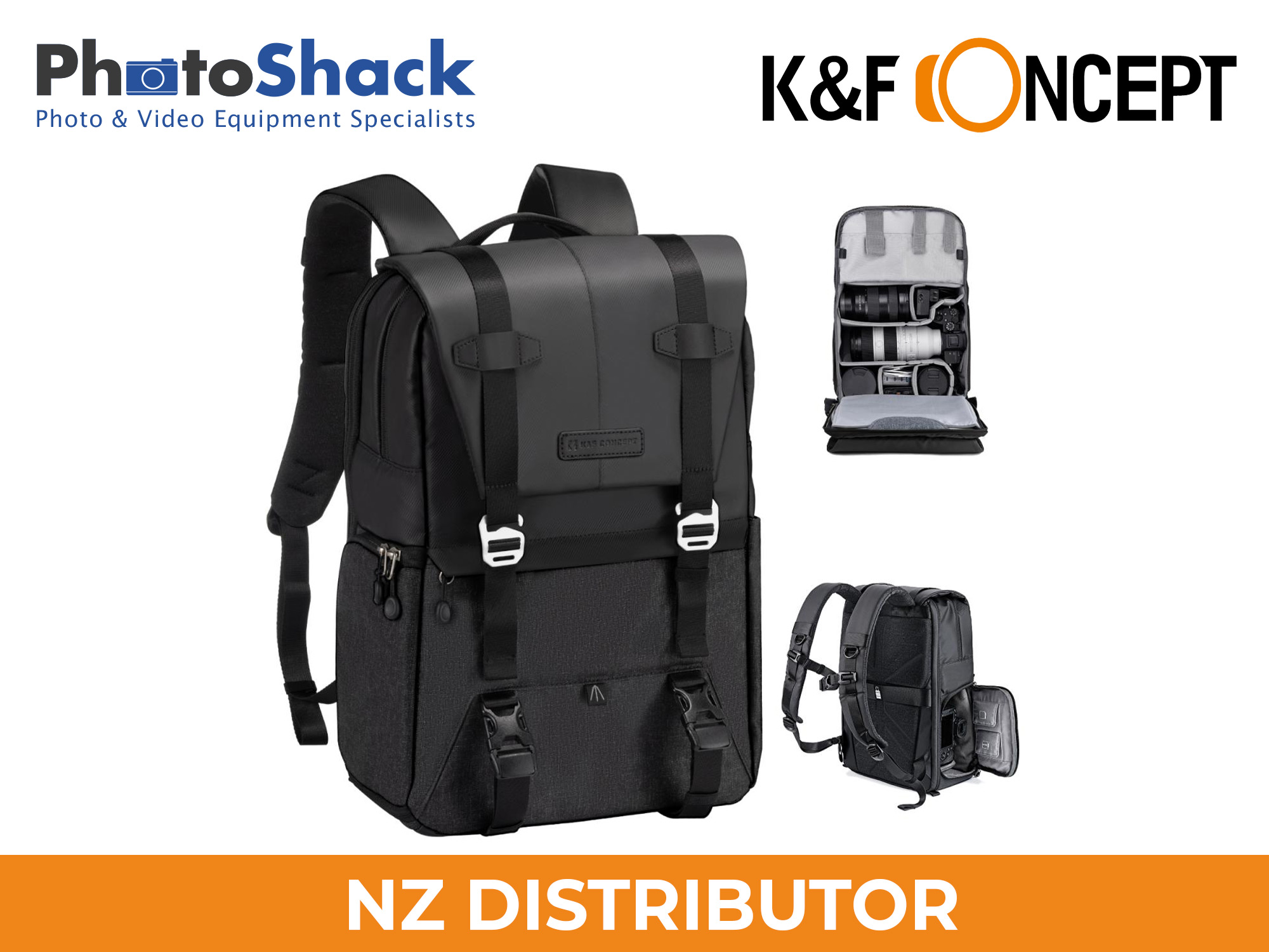 K&F Concept 20L Beta Photography Backpack, Black