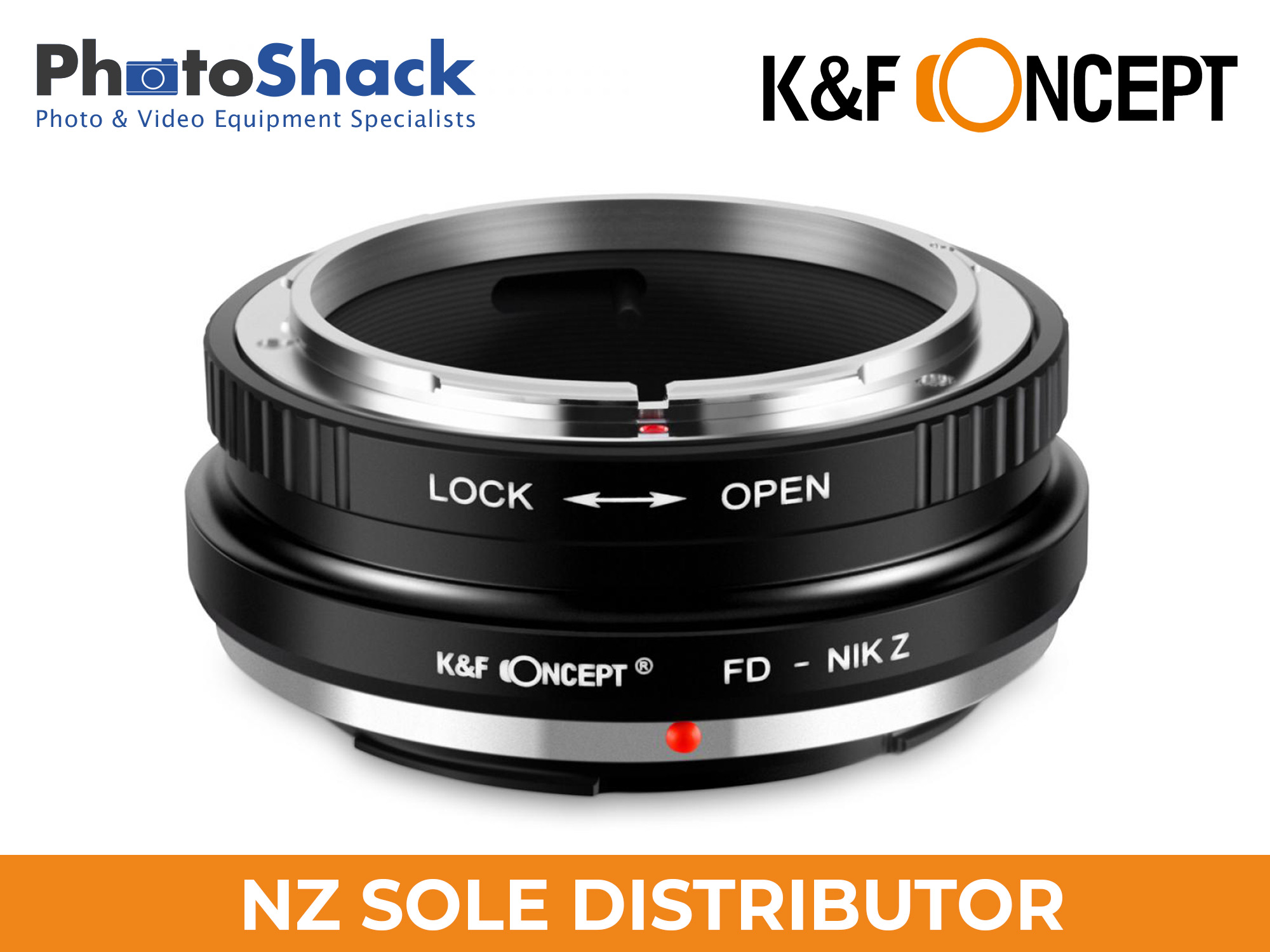 K&F Concept Canon FD Lenses to Nikon Z Camera Mount Adapter
