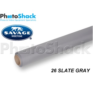 SAVAGE Paper Background Roll - 26 Slate Gray