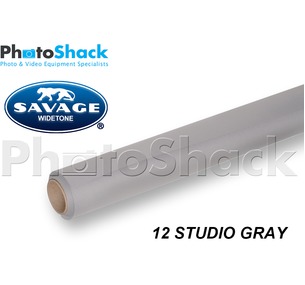SAVAGE Paper Background Roll - 12 Studio Gray