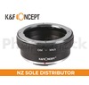 K&F Concept Olympus OM Lenses to M43 MFT Mount Camera Adapter