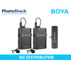 Boya BY-WM4 PRO K6 2.4 GHz Wireless Microphone System For Android and other Type-C devices (2 Transmitters)