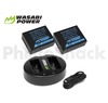 NPW126 Battery for Fujifilm (2 Pack + Dual Charger) - Wasabi Power 