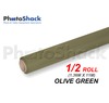 Paper Background Half Roll - Olive Green