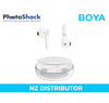 Boya Wireless Stereo Earbuds (White)
