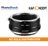 K&F Concept Canon EF Lenses to Nikon Z Camera Mount Adapter