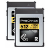 ProGrade Digital 512GB CFexpress 2.0 Type B Gold Memory Card - 2 PACK