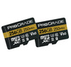 ProGrade Digital 256GB UHS-II microSDXC Memory Card with SD Adapter - 2 PACK