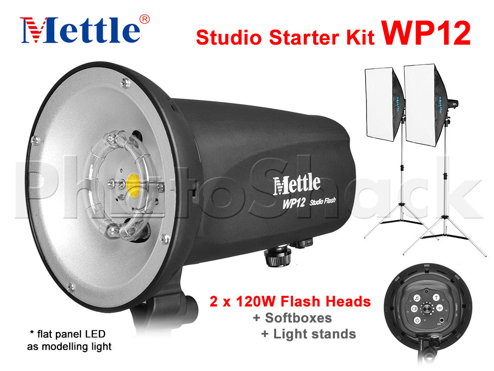 Studio Starter Kit - 240W Kit - Mettle WP12
