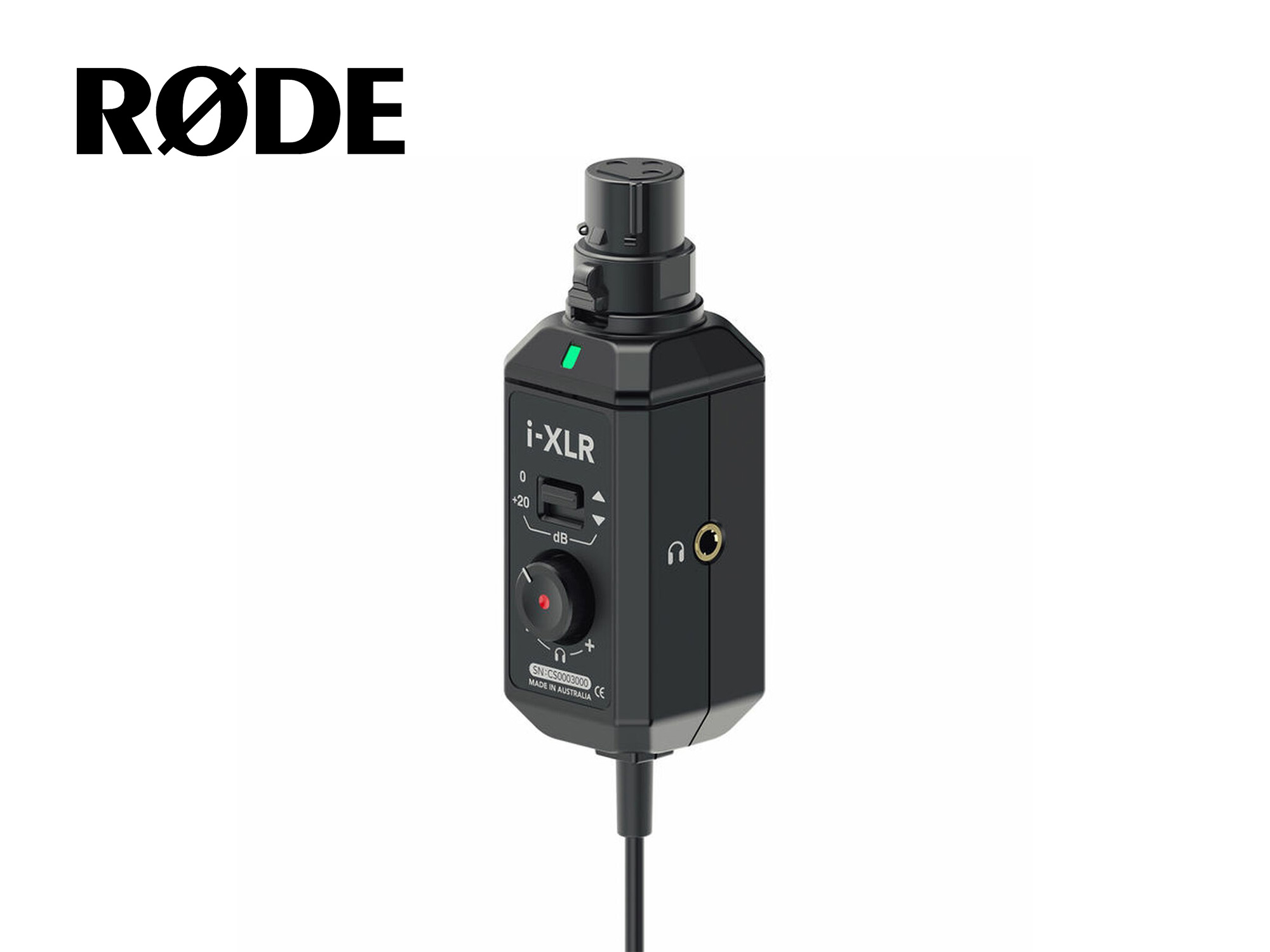 Rode XLR to Lightning Adapter for iOS devices