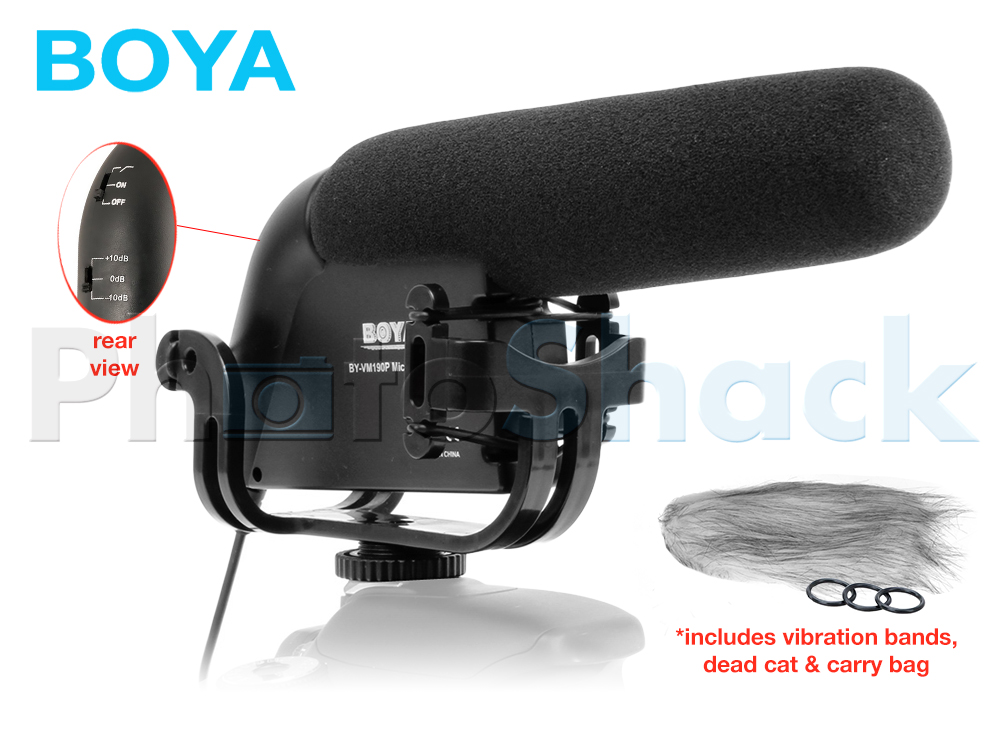 Boya Camera Mounted Shotgun Microphone