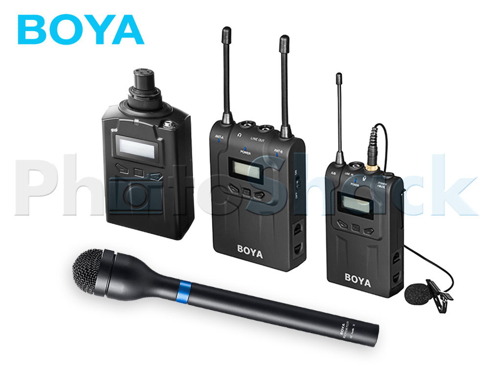 Boya BYWM8-K9 Professional UHF wireless microphone system