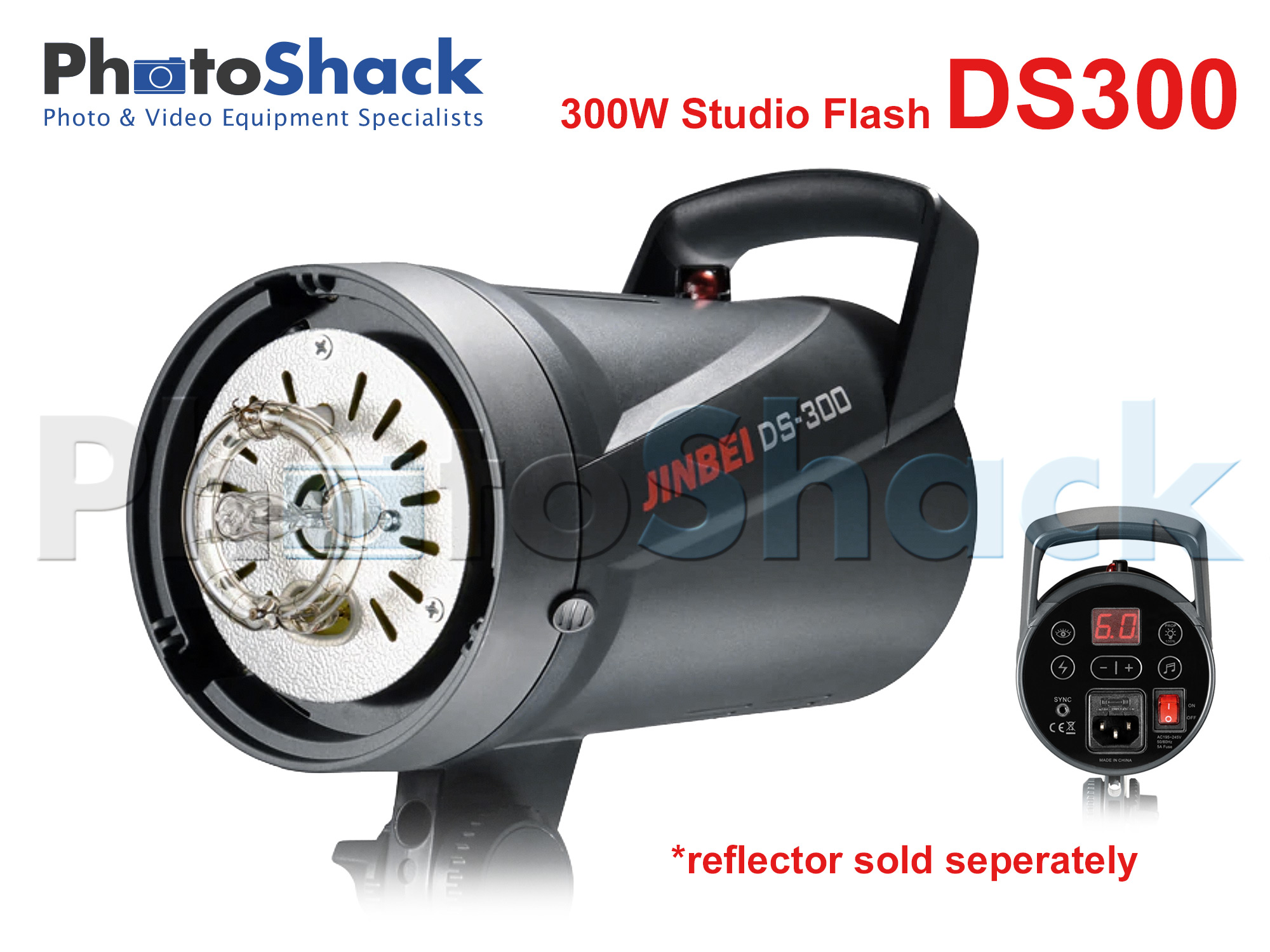 Studio Flash - 300W - Jinbei DS300