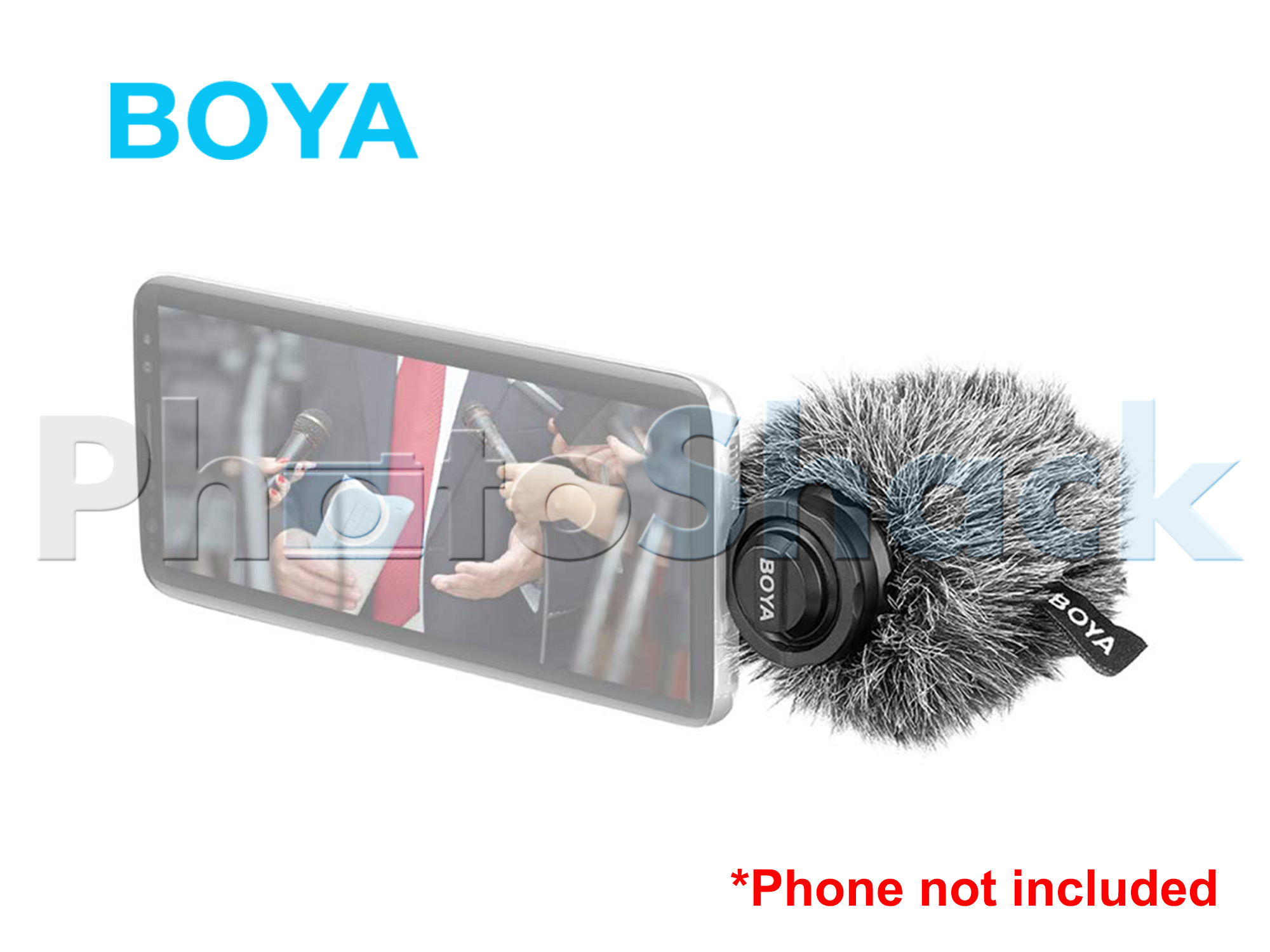 Boya Type-C Shotgun microphone (for Android devices)