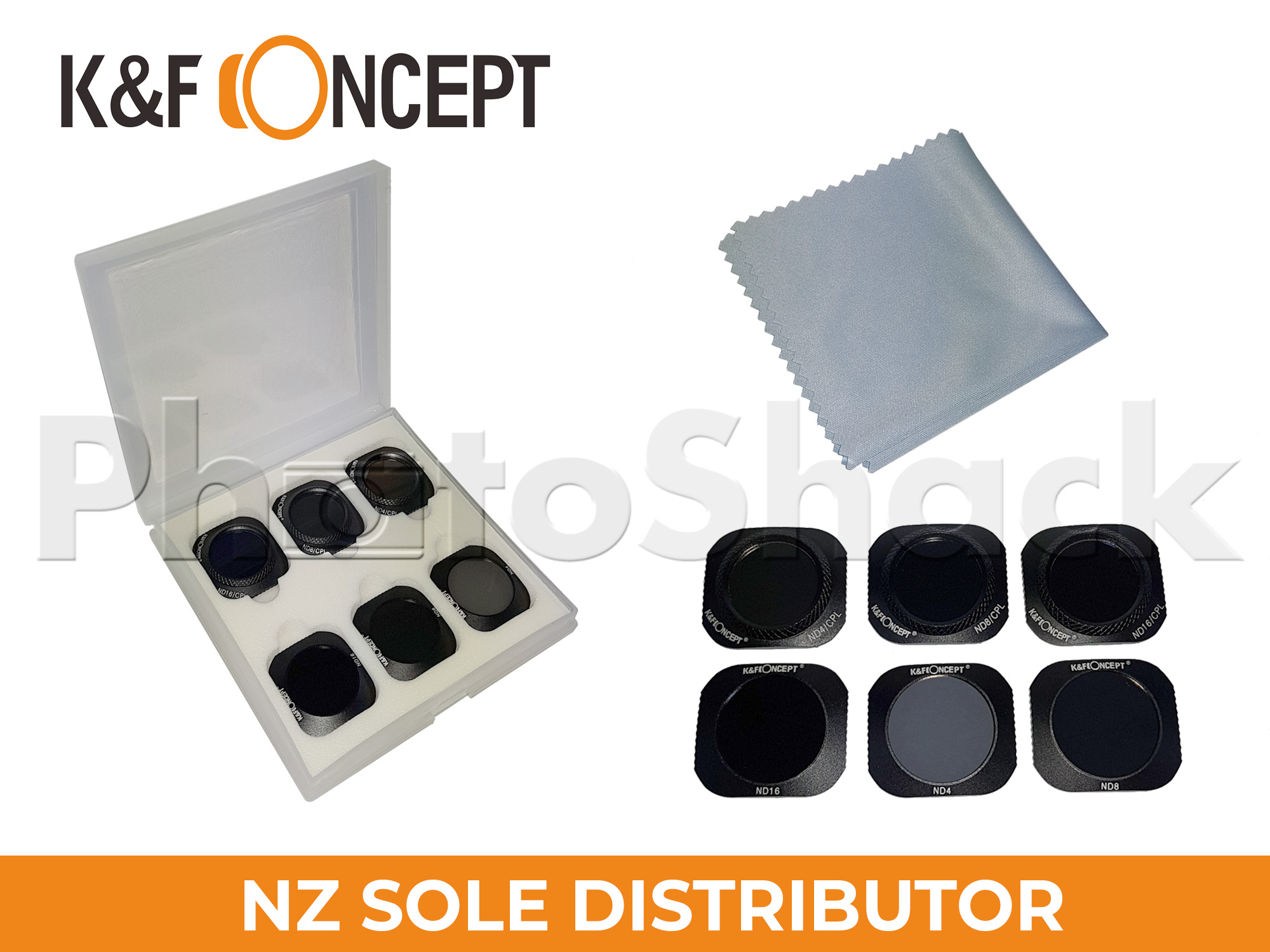 K&F Concept Filter set for DJI Mavic 2 Pro - 6 in 1
