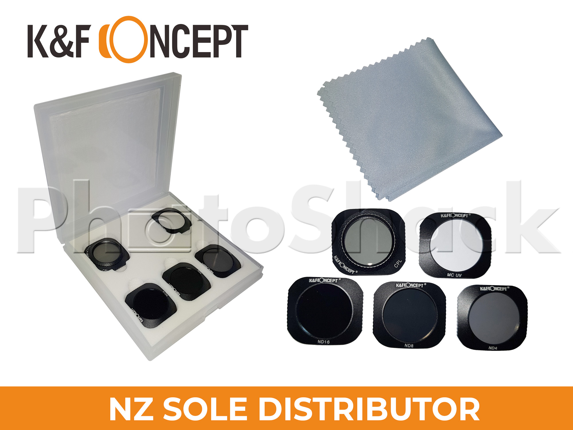 K&F Concept Filter set for DJI Mavic 2 Pro - 5 in 1