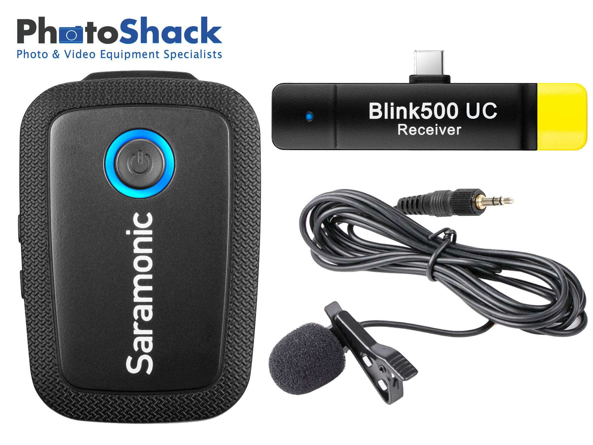 Saramonic Blink 500 B5 Digital Wireless Omni Lavalier Microphone System for USB Type-C Devices