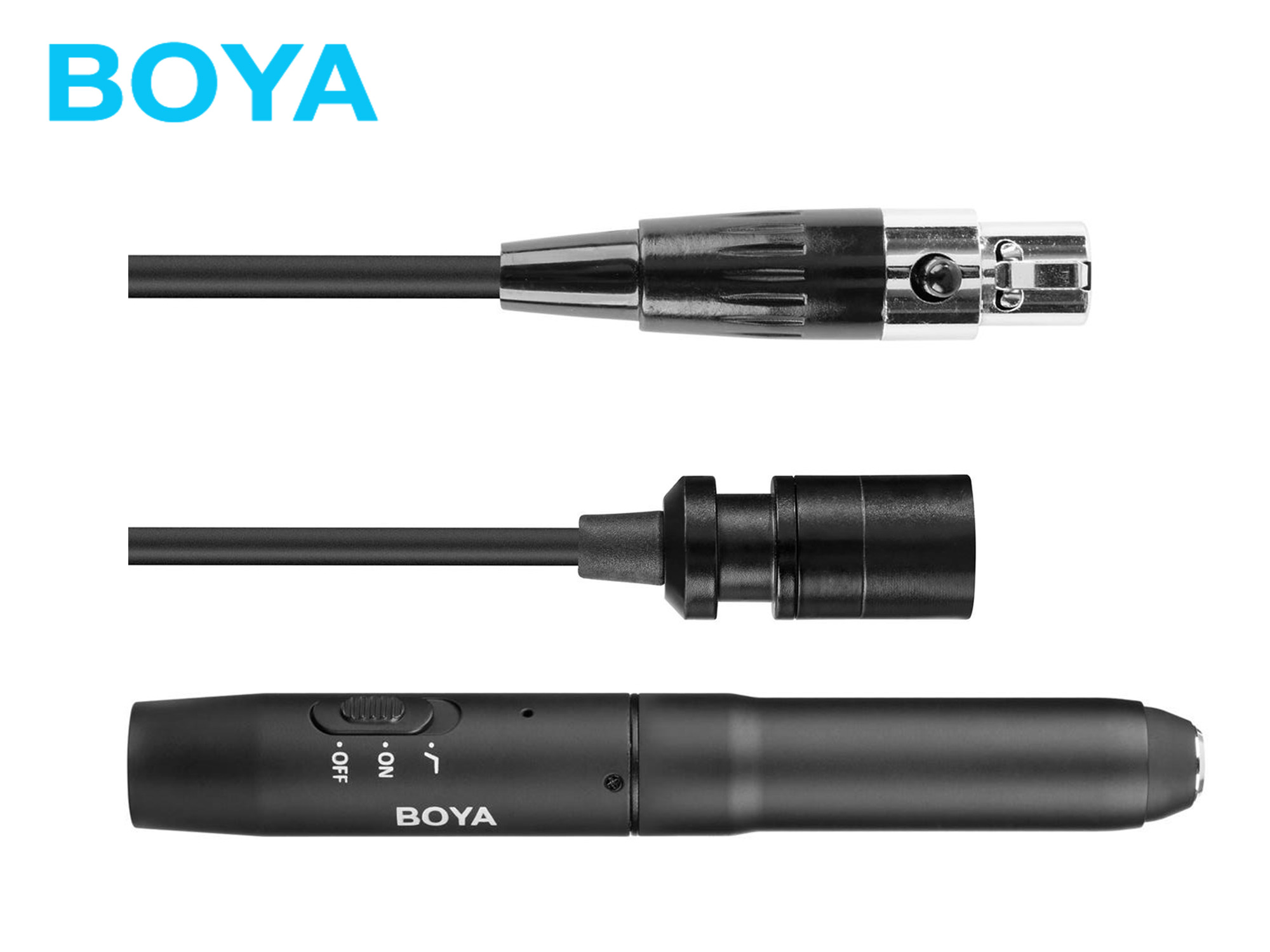 Boya BY-M4C XLR Cardioid Lavalier Microphone 