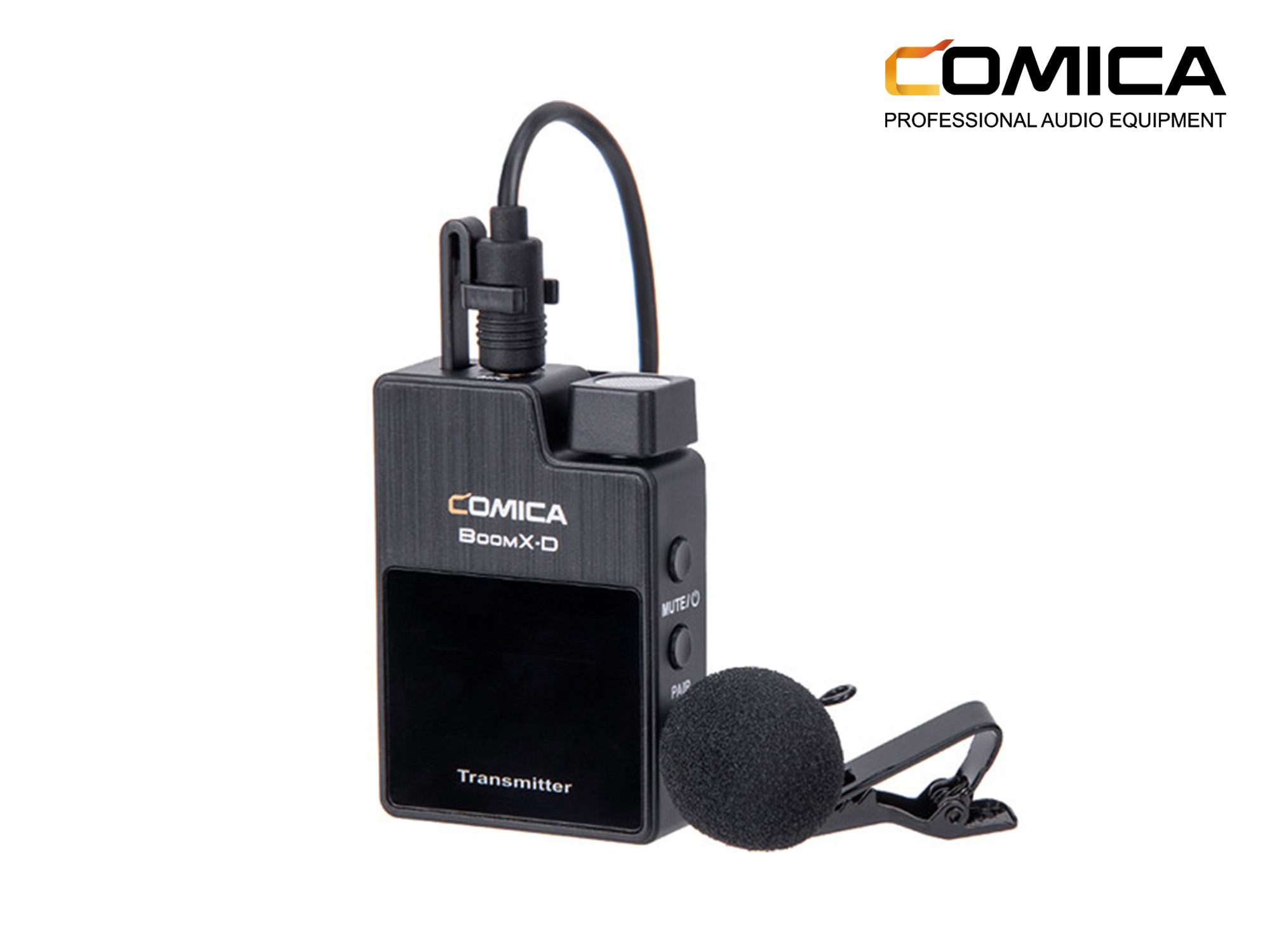 Comica  BoomX-D D2 Ultracompact 2-Person Digital Wireless Microphone System for Mirrorless/DSLR Cameras