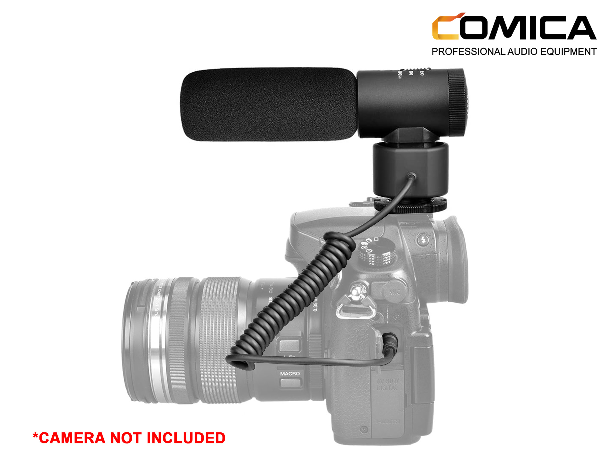 Comica CVM-V20 Directional On-Camera Shotgun Microphone
