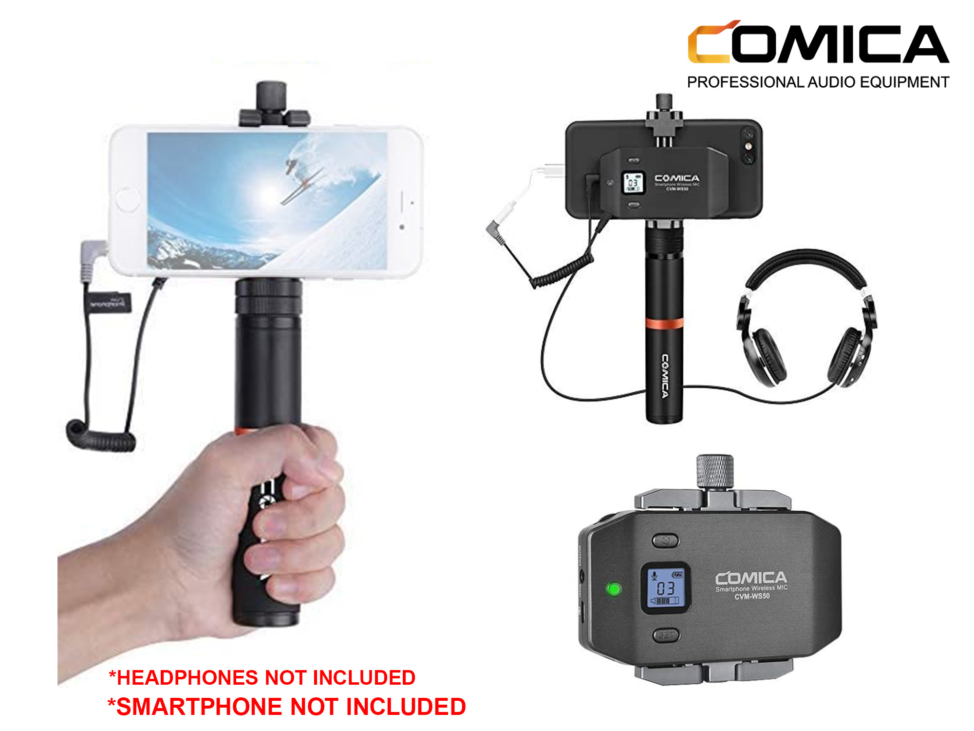 Comica 6 Channels Professional Handheld Microphone