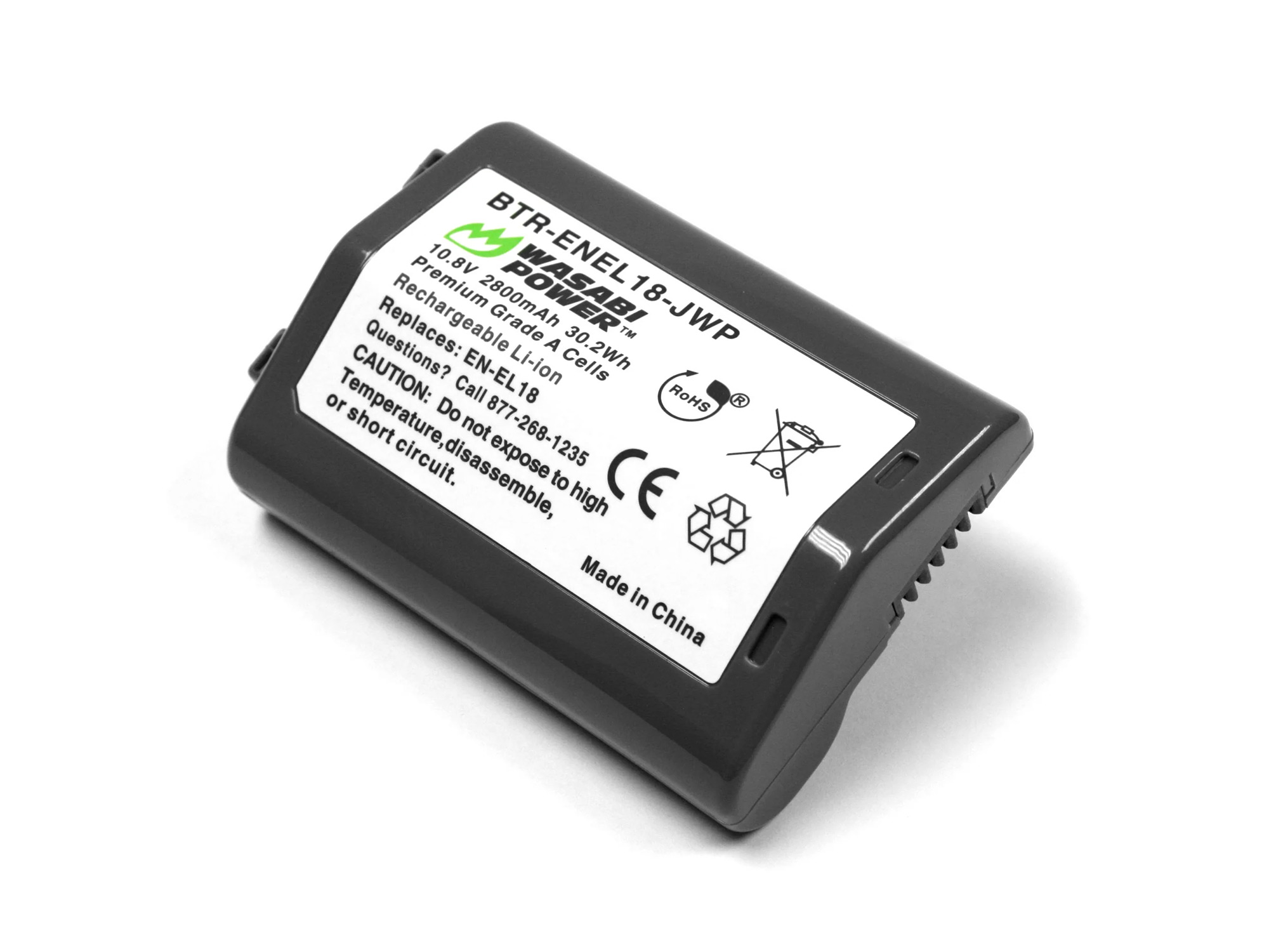 ENEL18 Battery for Nikon - Wasabi Power