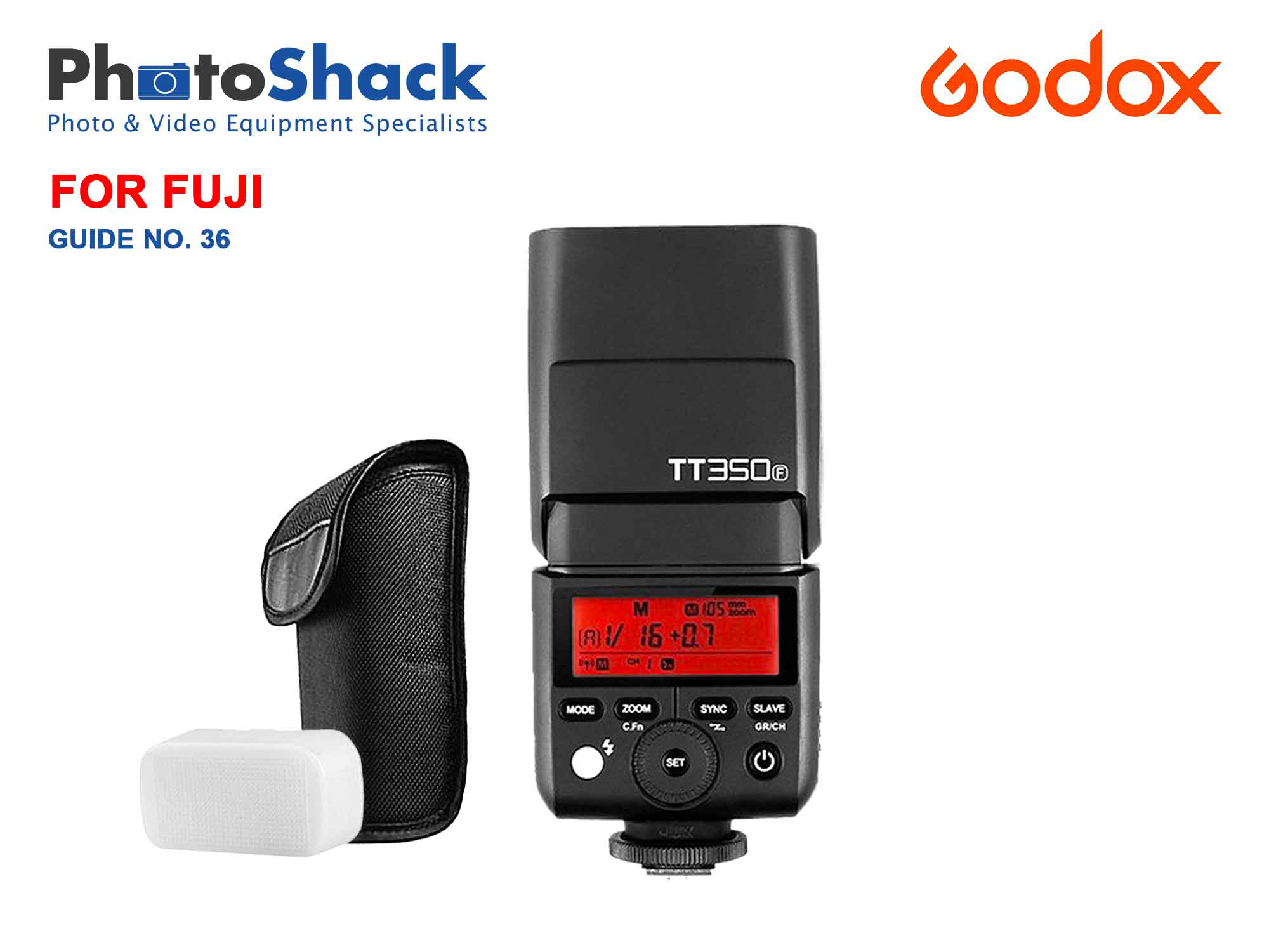 Godox TT350F Mini Thinklite TTL Flash for Fujifilm