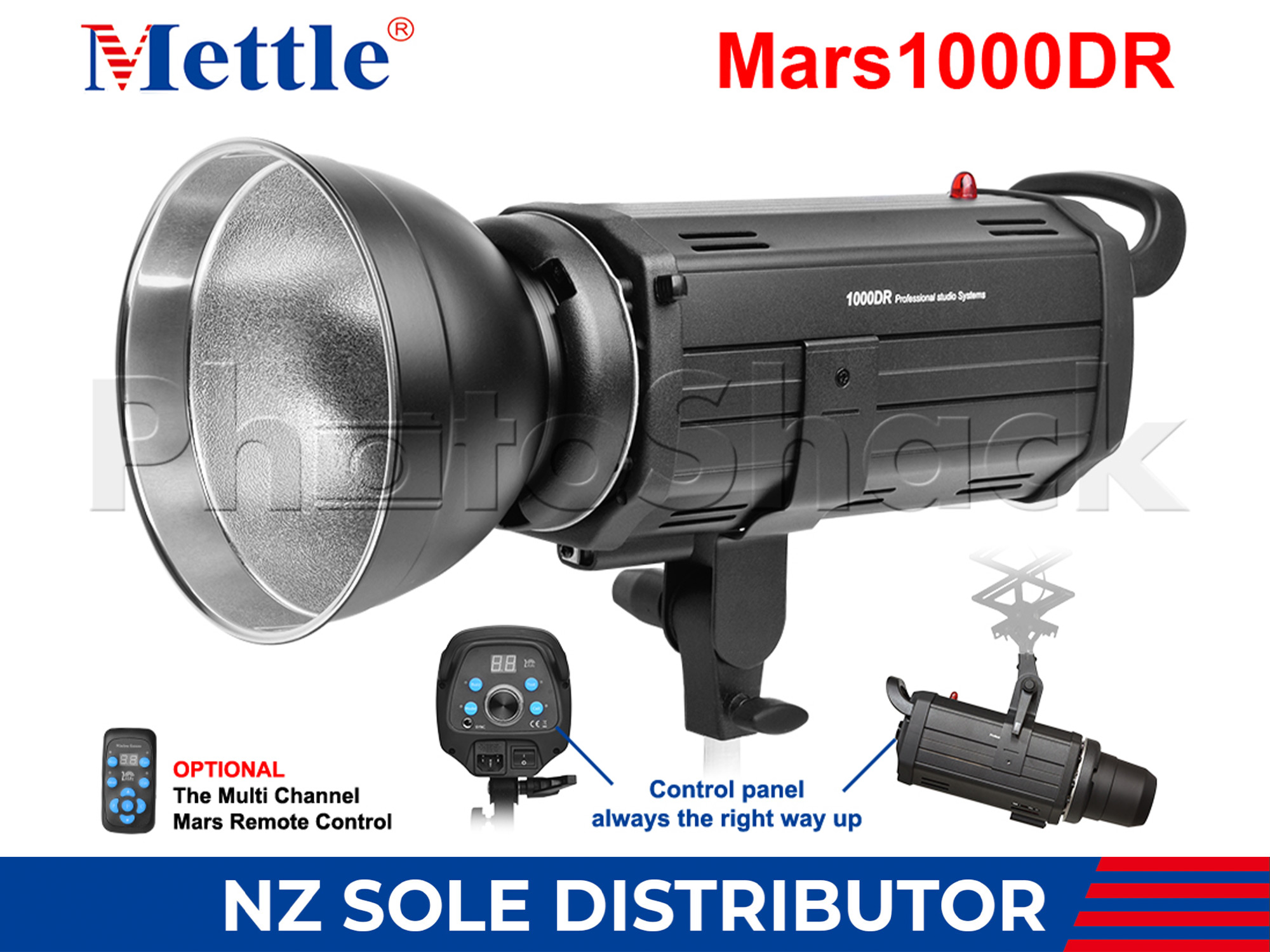 Studio Flash - 1000W - Mettle Mars 1000DR