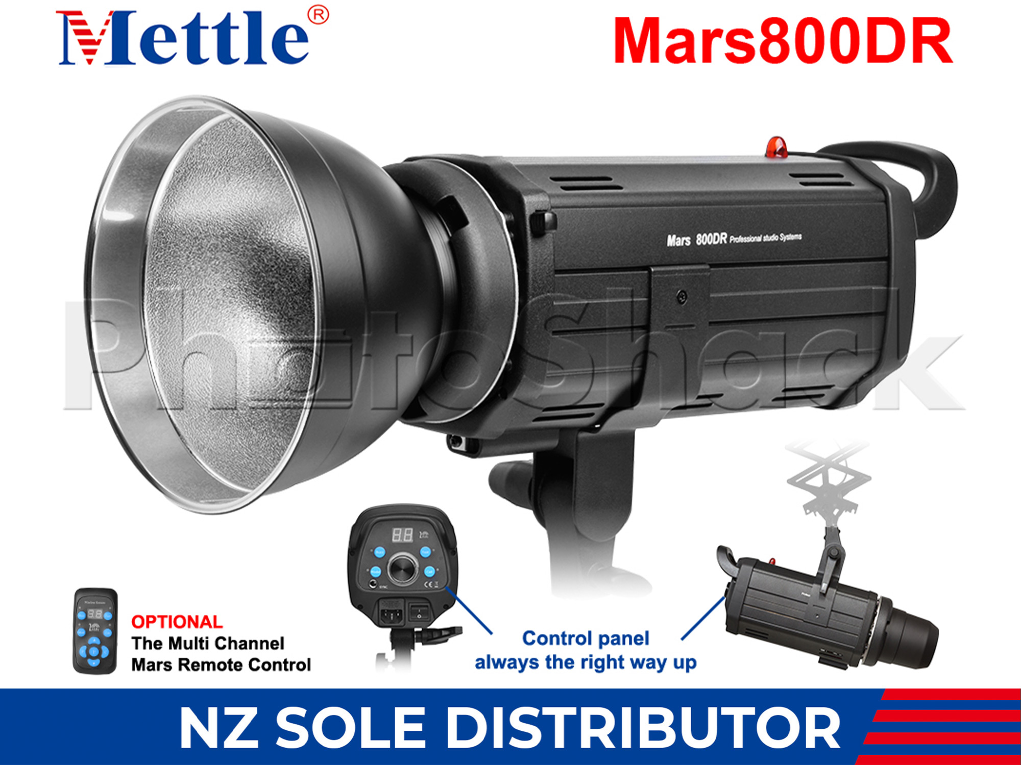 Studio Flash - 800W - Mettle Mars 800DR