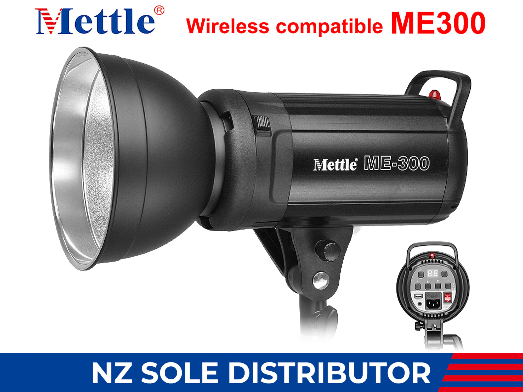 Studio Flash - 300W - Mettle ME300