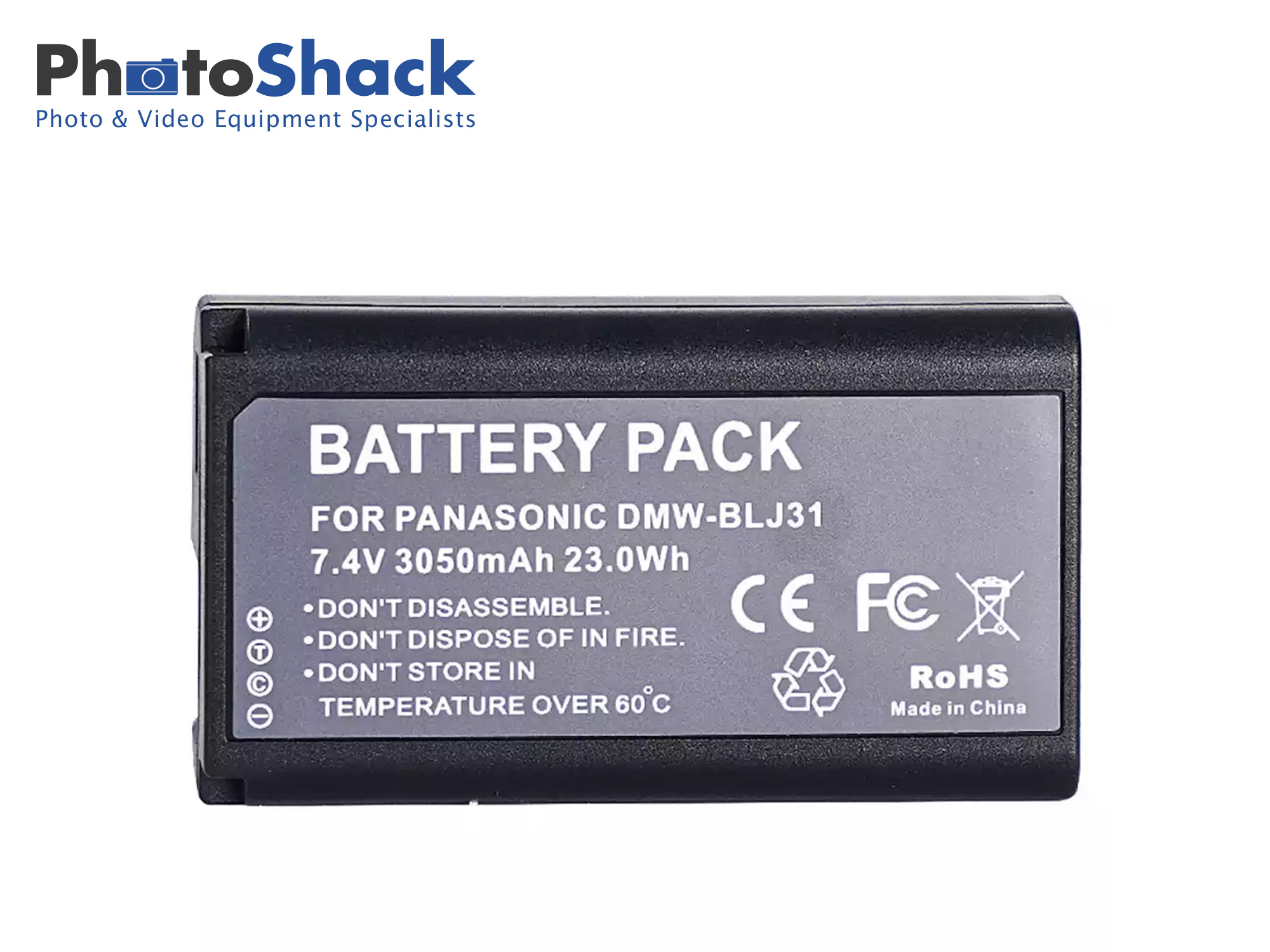 DMW-BLJ31 Rechargeable Battery for Panasonic/Lumix