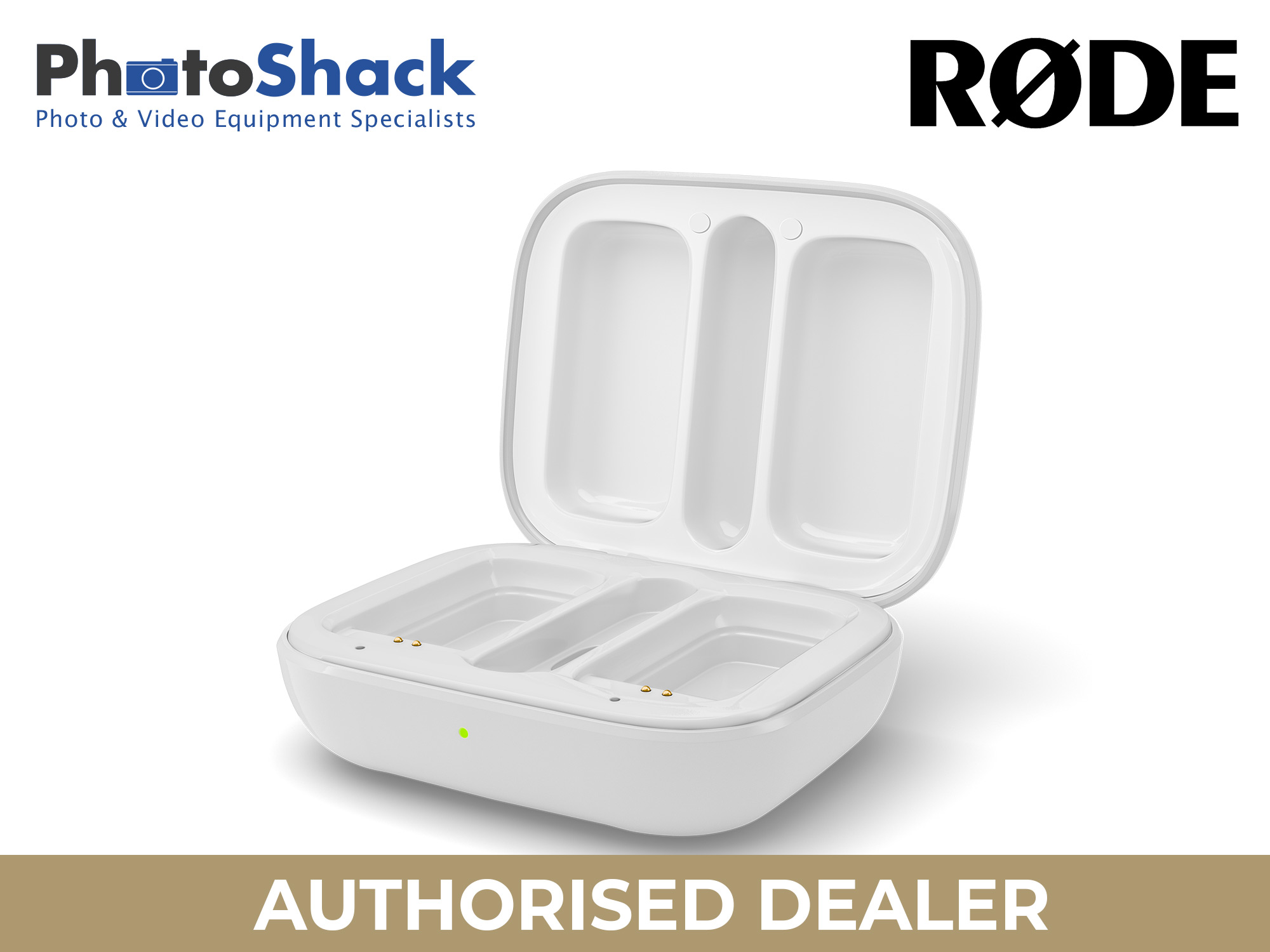 RODE WIME Micro Compact Wireless Microphone Audio System For Apple (Lightning) - White