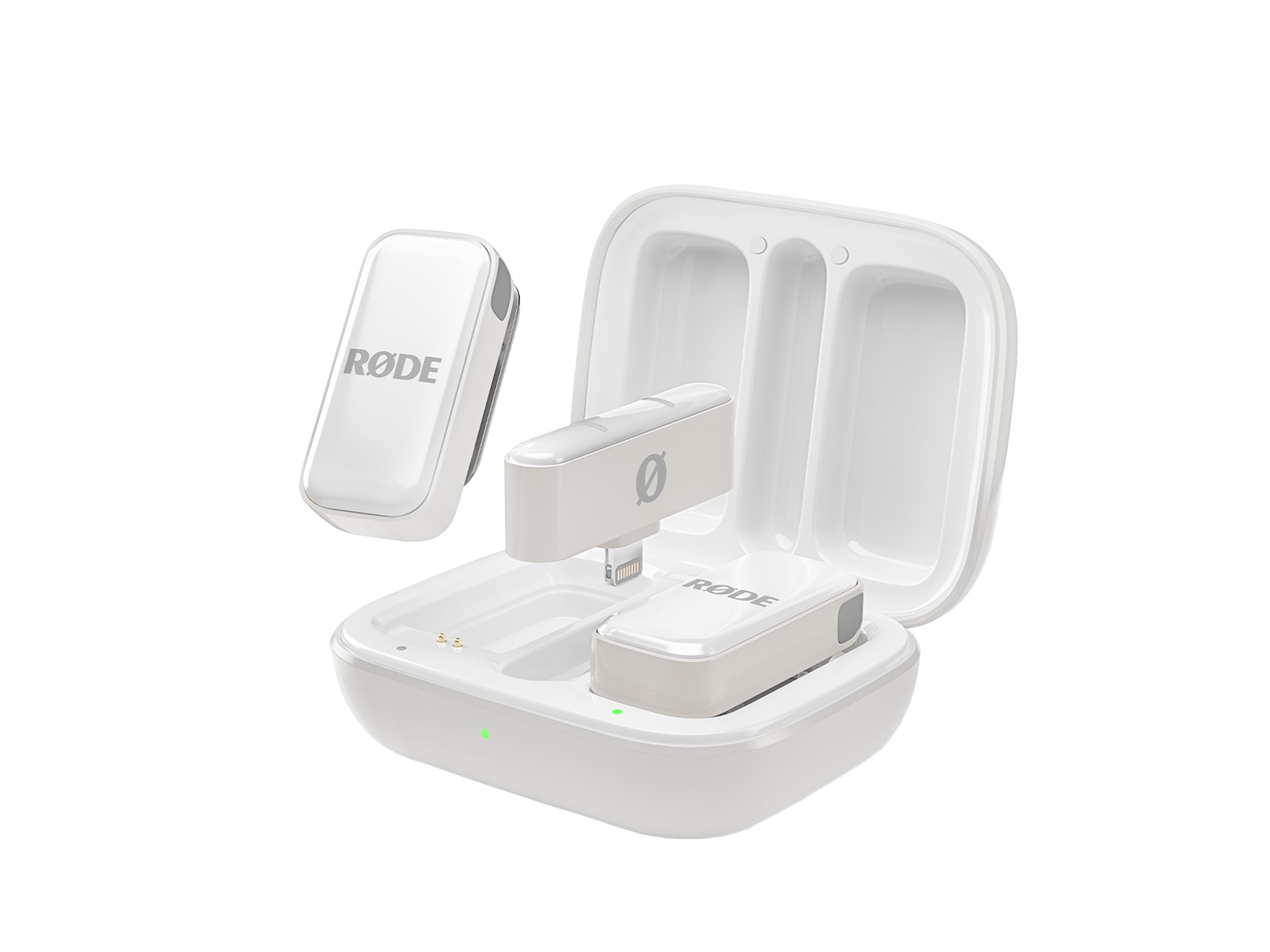 RODE WIME Micro Compact Wireless Microphone Audio System For Apple (Lightning) - White