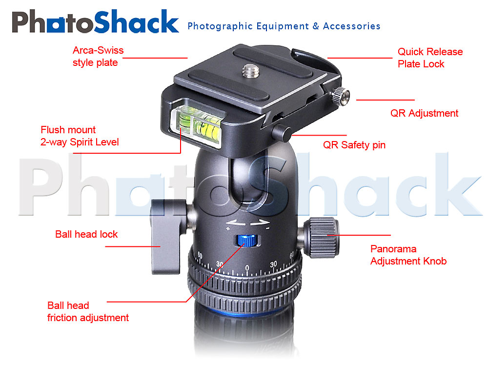 Nest 1.5m Carbon Fibre Traveller Tripod 4 section - Promotion