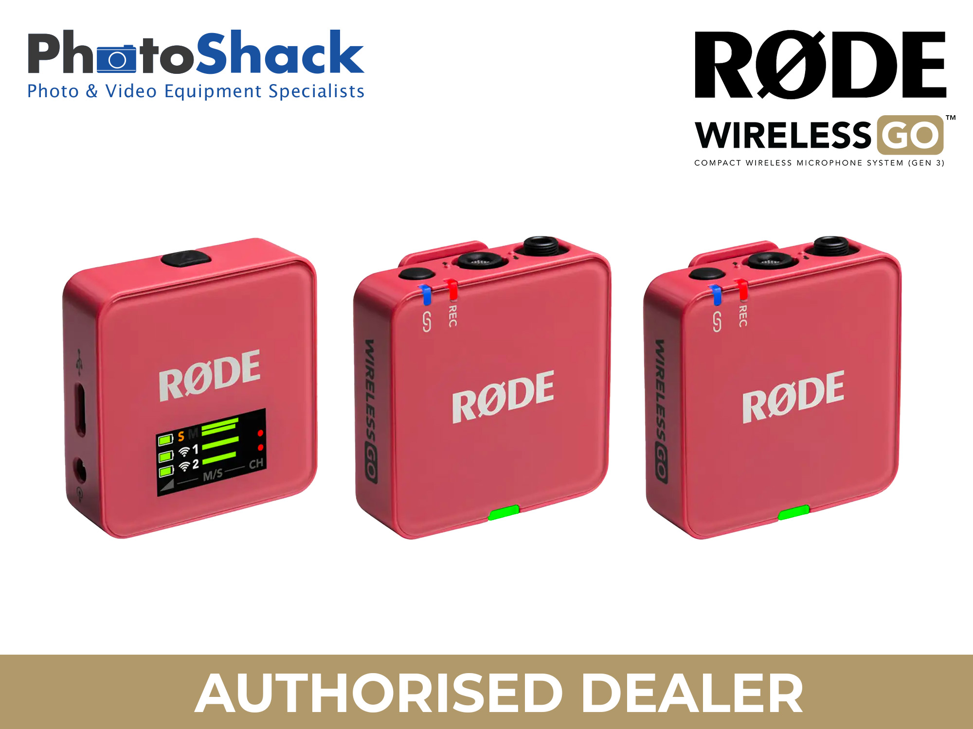 RODE Wireless Go (Gen 3) - Rose