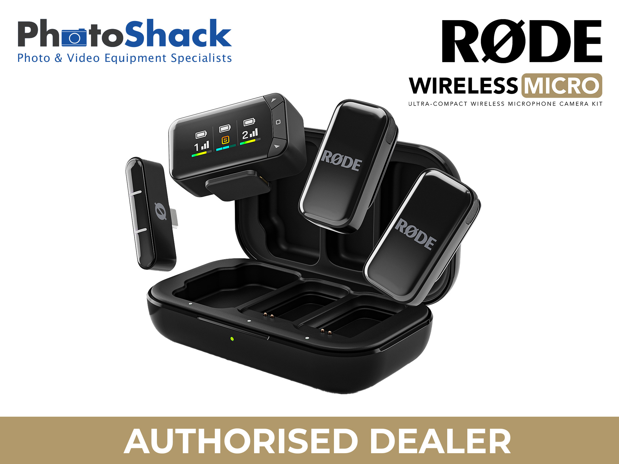 RODE Wireless Micro Camera Kit for Smartphones & Cameras