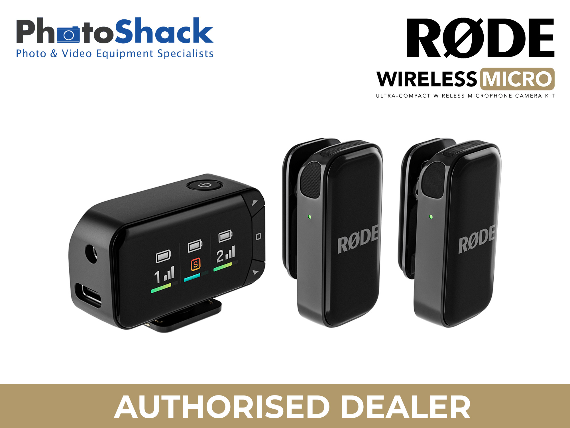 RODE Wireless Micro Camera Kit for Smartphones & Cameras