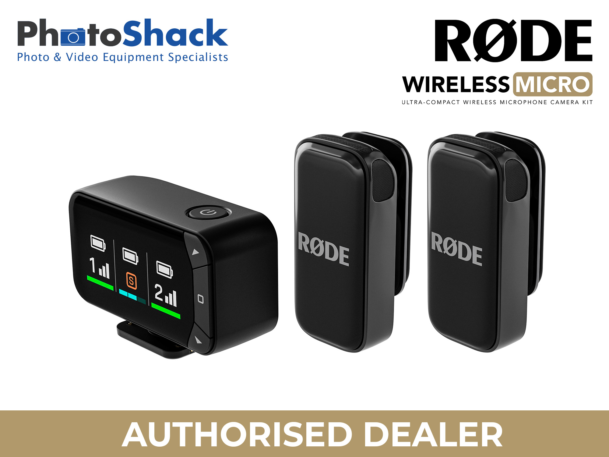 RODE Wireless Micro Camera Kit for Smartphones & Cameras