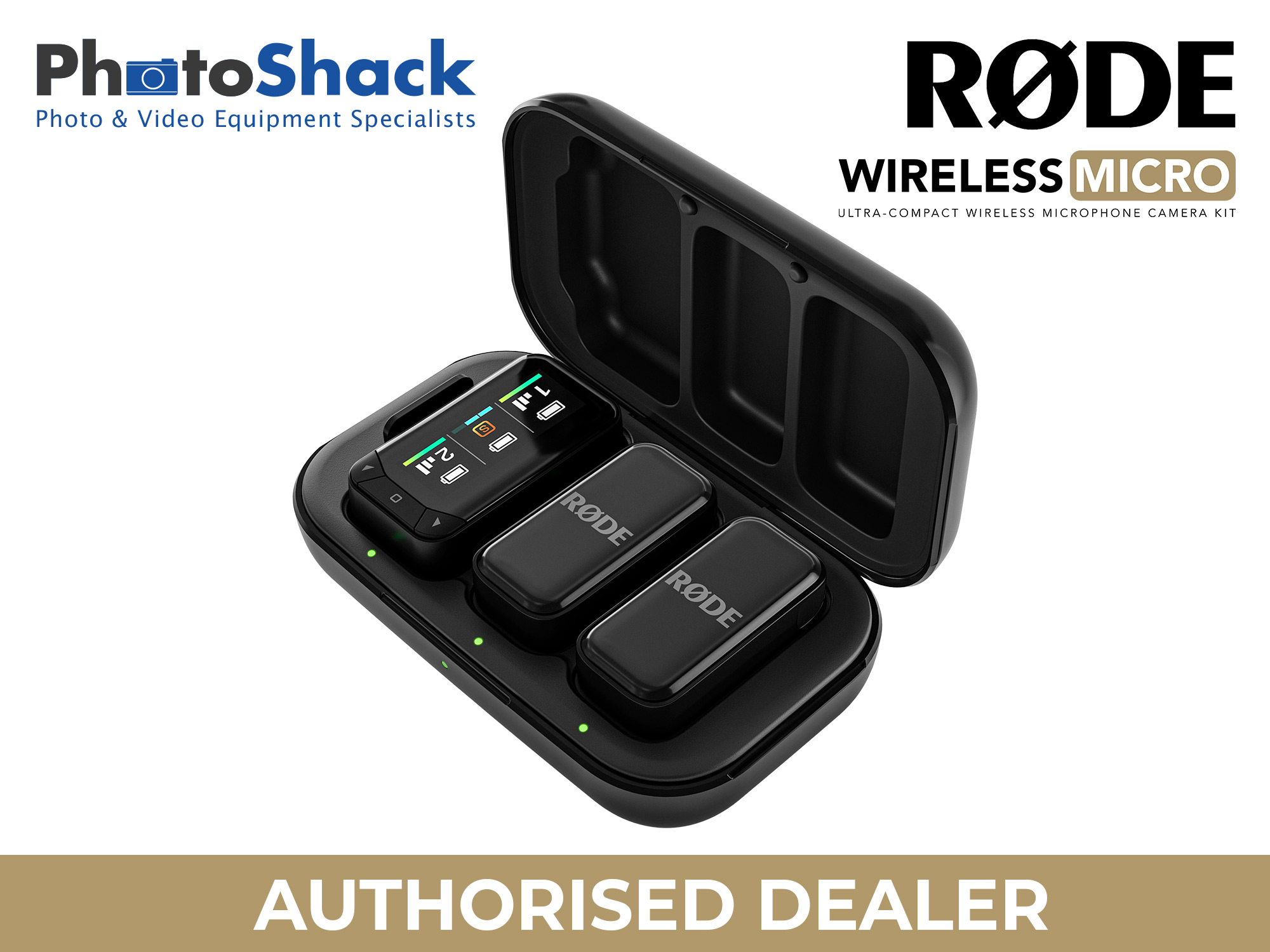 RODE Wireless Micro Camera Kit for Smartphones & Cameras