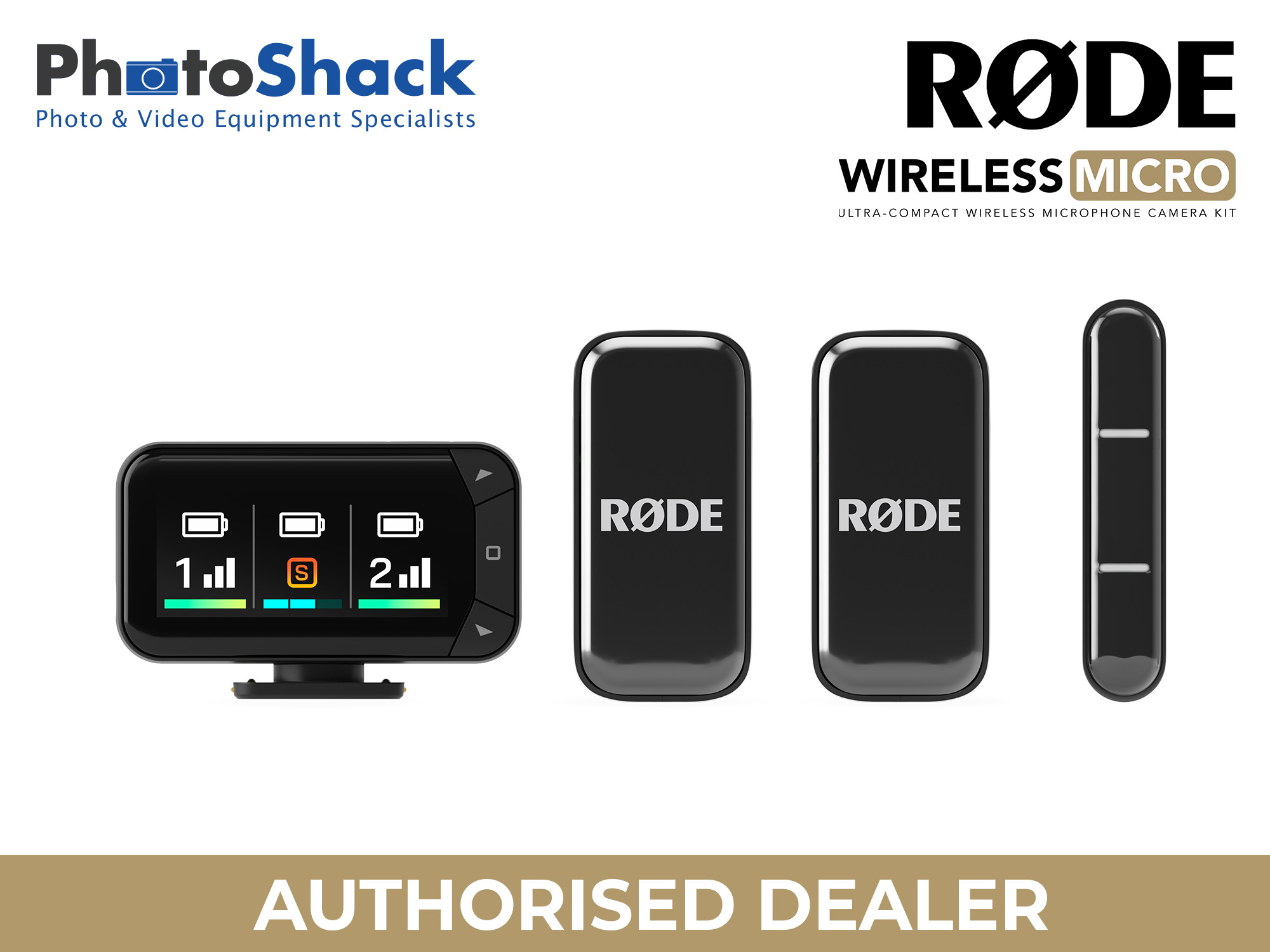 RODE Wireless Micro Camera Kit for Smartphones & Cameras